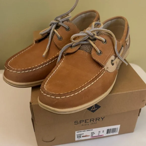 Sperry Women's Leather Koifish Core Boat Shoe 10 M - Picture 1 of 10